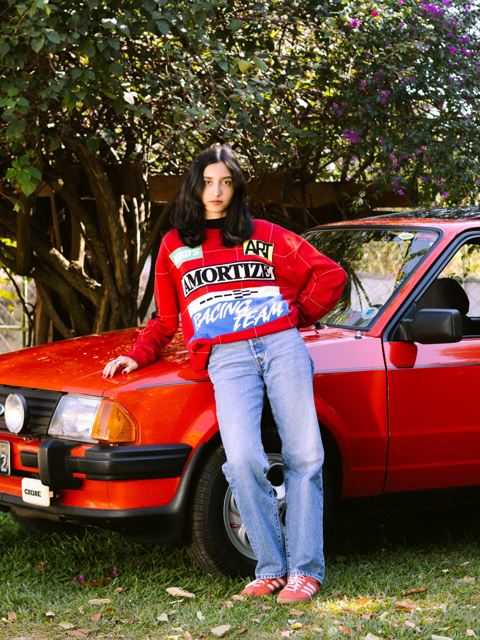 AMORTIZE GRID SWEATER